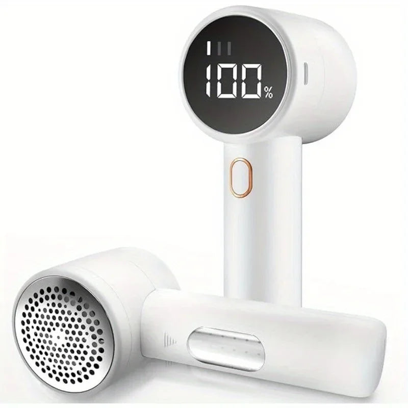 Electric Lint Remover, Fabric Shaver, USB Rechargeable Sweater Shaver, Power Lint Shaver, LED Display ,Fuzz Remover