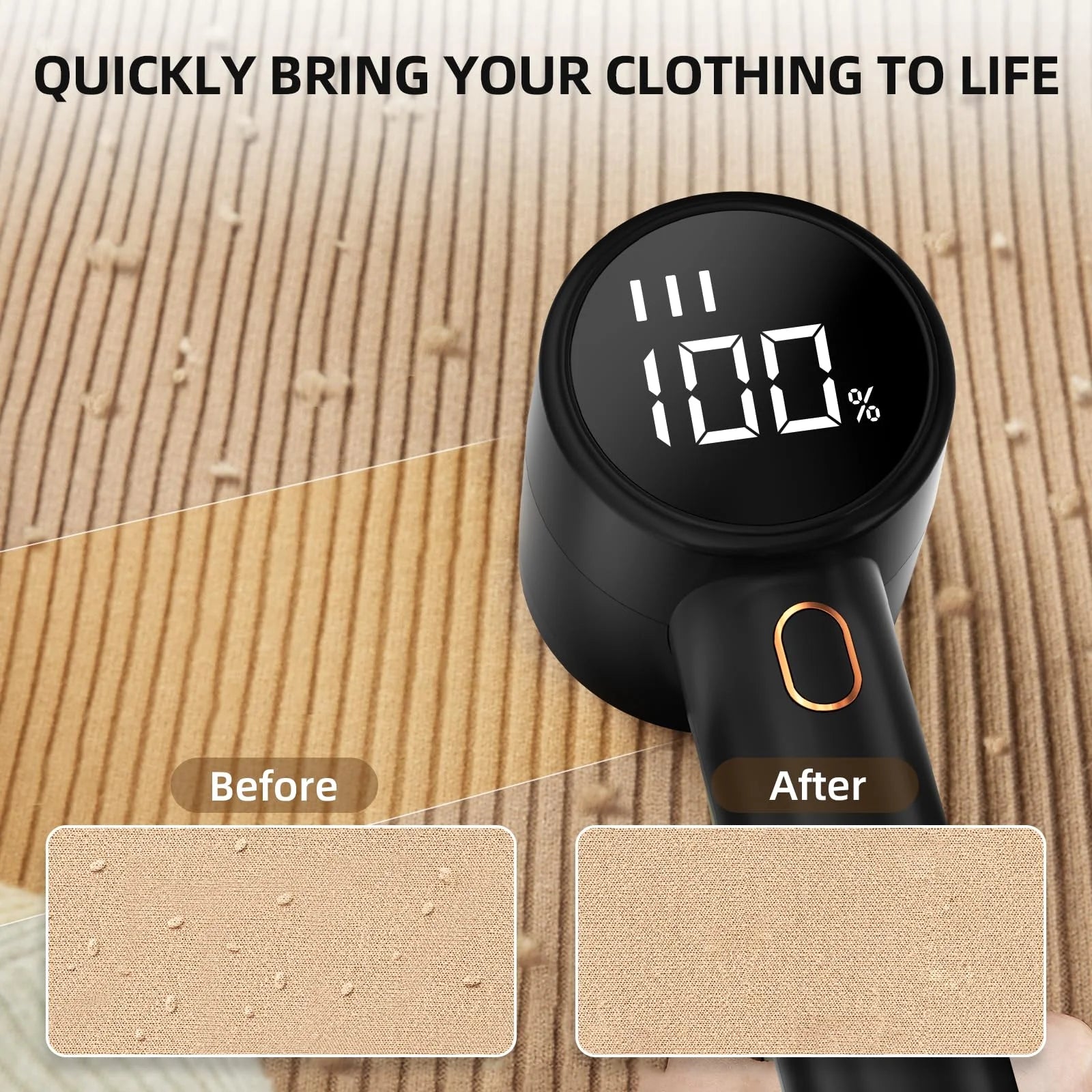Electric Lint Remover, Fabric Shaver, USB Rechargeable Sweater Shaver, Power Lint Shaver, LED Display ,Fuzz Remover