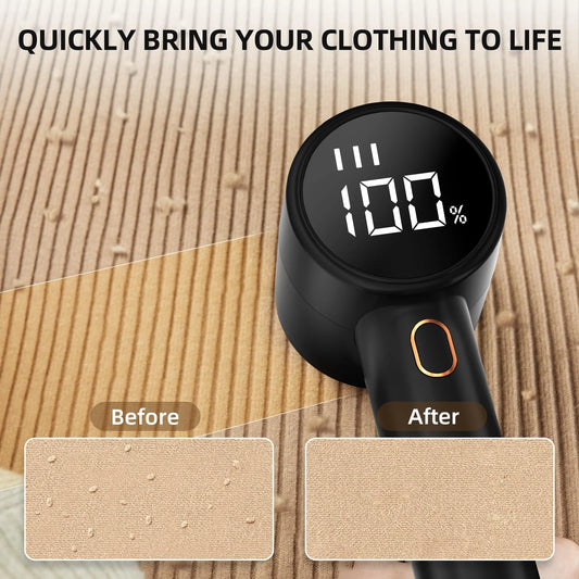 Electric Lint Remover, Fabric Shaver, USB Rechargeable Sweater Shaver, Power Lint Shaver, LED Display ,Fuzz Remover